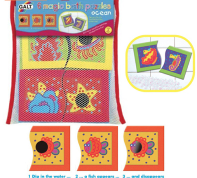 Puzzle para el baño Oceáno1