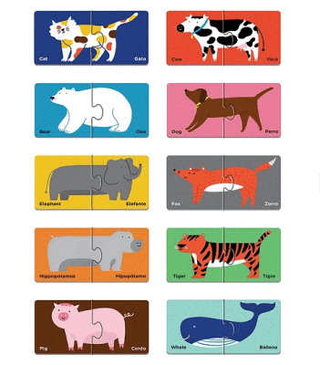 Puzzle Bilingue Pares1