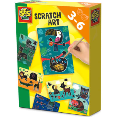 Tarjetas de animales para raspar1