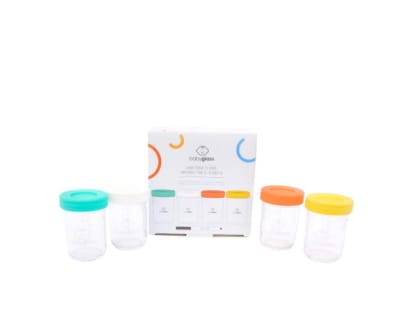 Set de 4 contenedores + lápiz marcador1