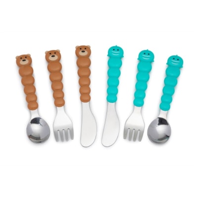 Set de cubiertos Tiburón & Oso1