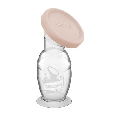 Set Haakaa Gen 2 + tapa de silicona blush1