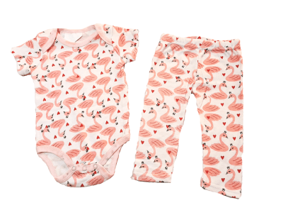 Conjunto 2 piezas Flamencos1