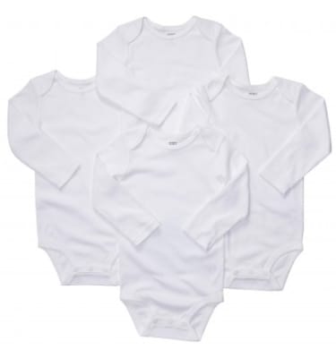 Set 4 bodies blancos