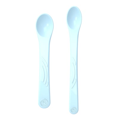 Set cucharas rectas celeste
