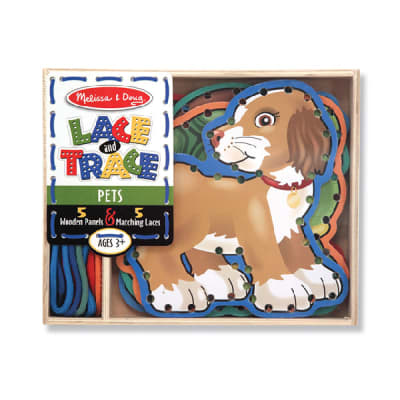 Set de figuras para enhebrar- Mascotas1