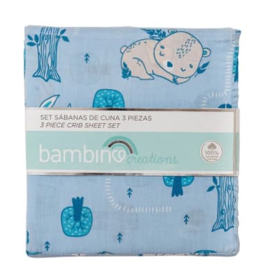 Set de sábanas cuna Animales1