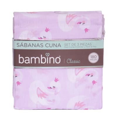  Set de sábanas cuna Swan Magic