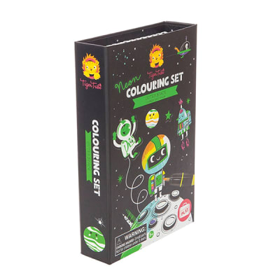 Set para pintar fosforescente- Espacio