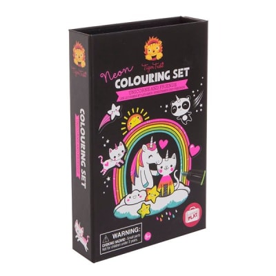 Set para pintar fosforescente- Unicornios1