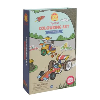 Set para pintar- Transportes