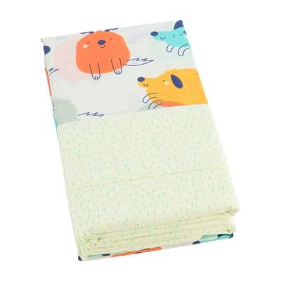 Set de sábanas cuna Perritos1