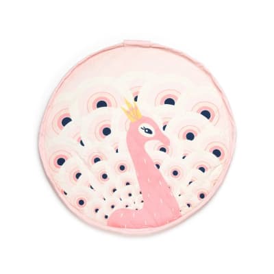 Alfombra + Bolso de juegos Peacock1