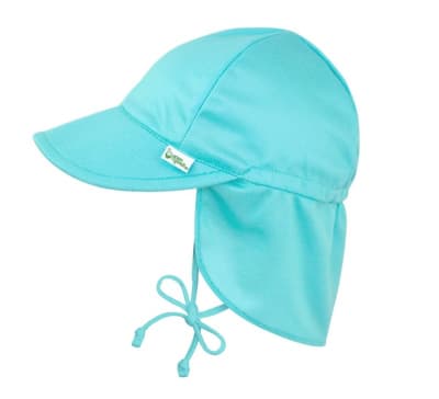 Sombrero Solid Flap celeste1