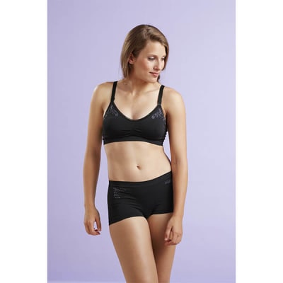 Sostén de lactancia ajustable negro3