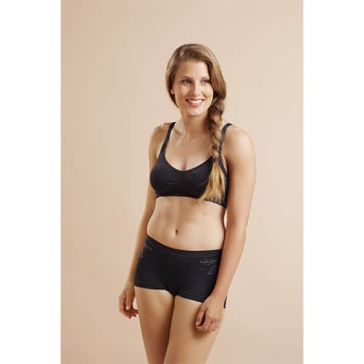 Sostén de lactancia con copas desmontables negro3