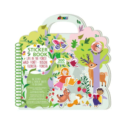Libro de Stickers- Vida en el Bosque