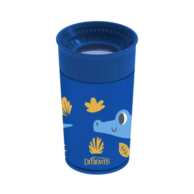 Vaso 360° Dinos azul