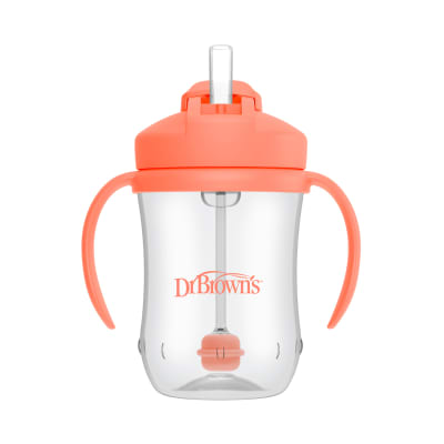 Vaso con bombilla Coral1