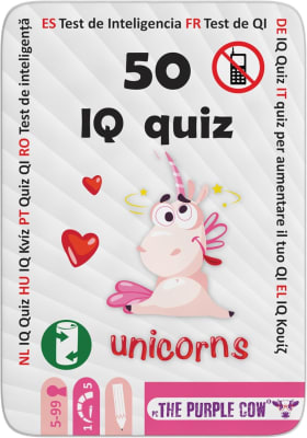 Juego Test de Inteligencia Unicornio1