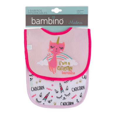 Set 2 baberos toalla Animales Mágicos