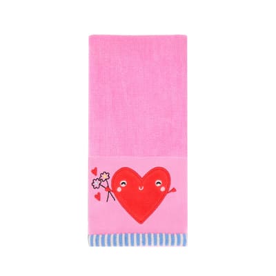 Toalla infantil corazón3