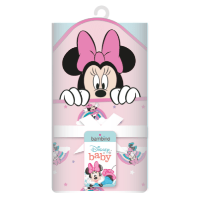 Toalla con capucha Disney Minnie1