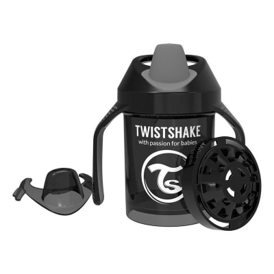 Vaso antiderrame Mini Cup negro1