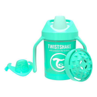 Vaso antiderrame Mini Cup verde1