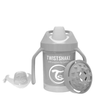 Vaso antiderrame Mini Cup gris1