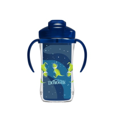 Vaso térmico con bombilla Dinosaurios1