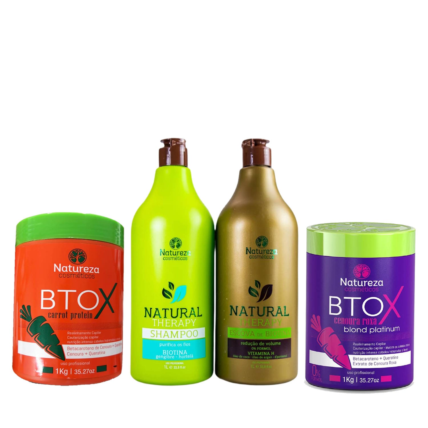 Pack Alisado Biotina + Btx Zanahoria+Btx Zanahoria Blond | Importaciones  Calderon
