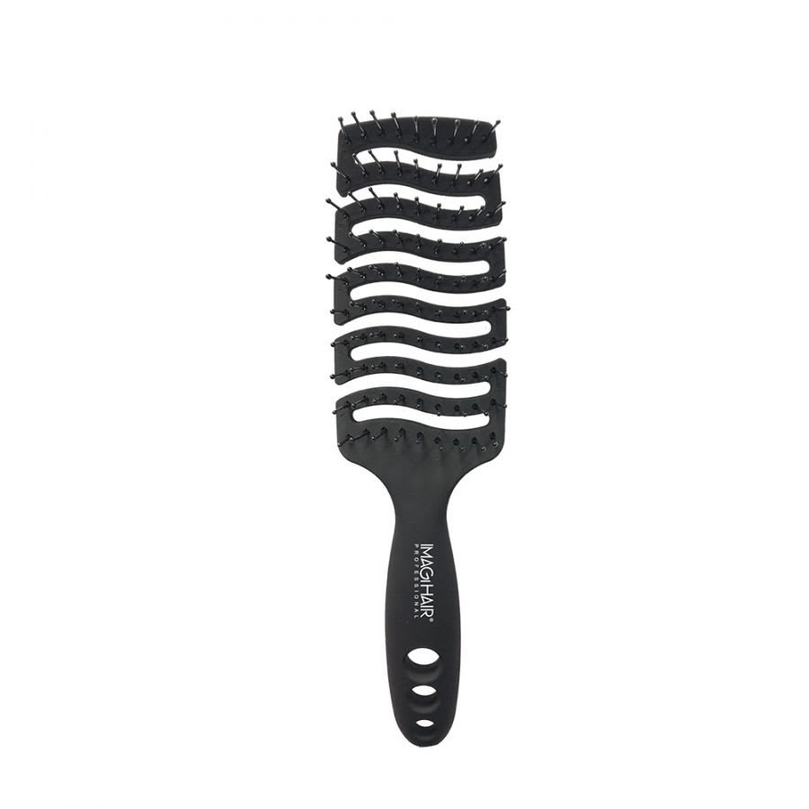 Cepillo Esqueleto Curvo - Ergonomische Haarbürste Mit Gebogenem Design Für Schonendes Bürsten