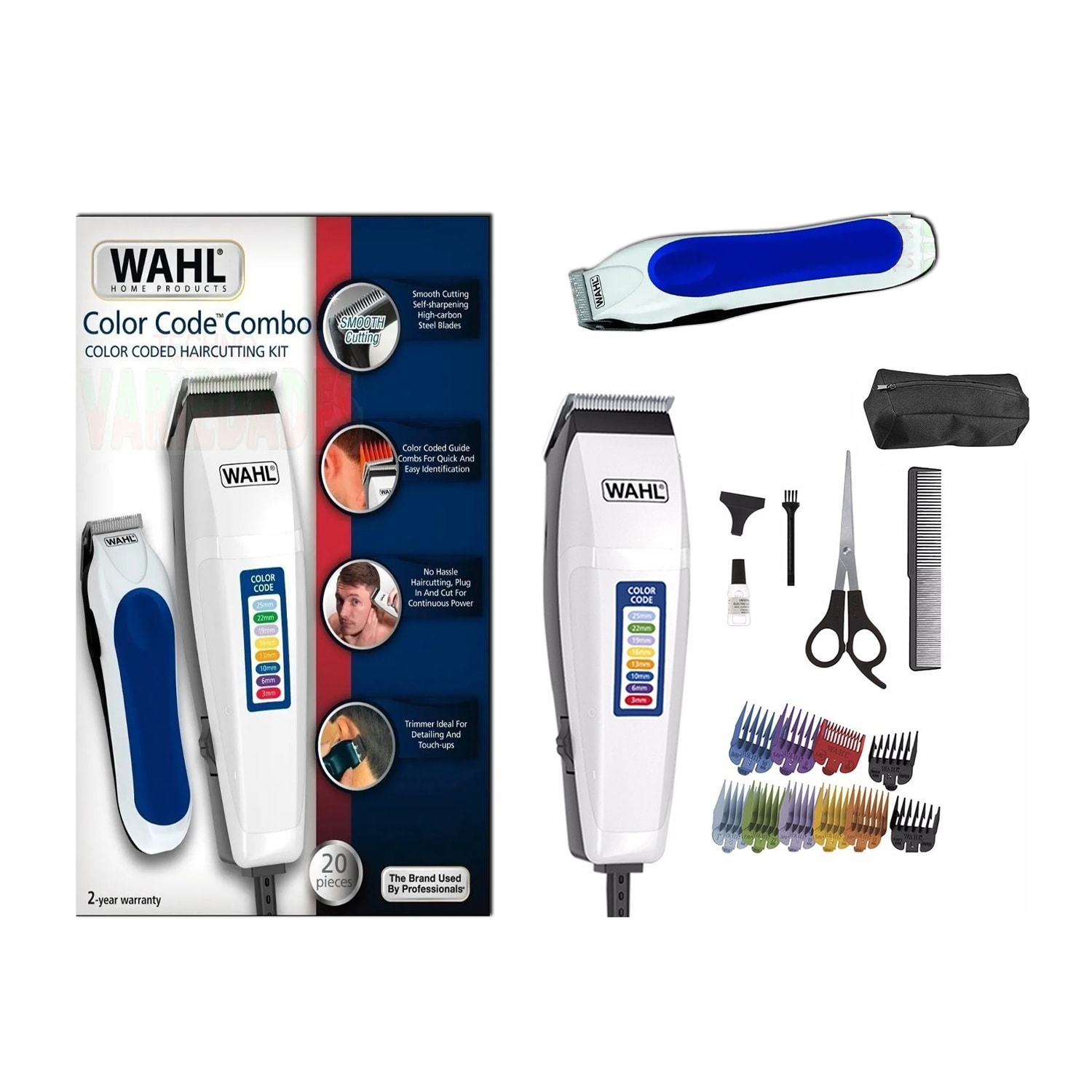 color code combo wahl