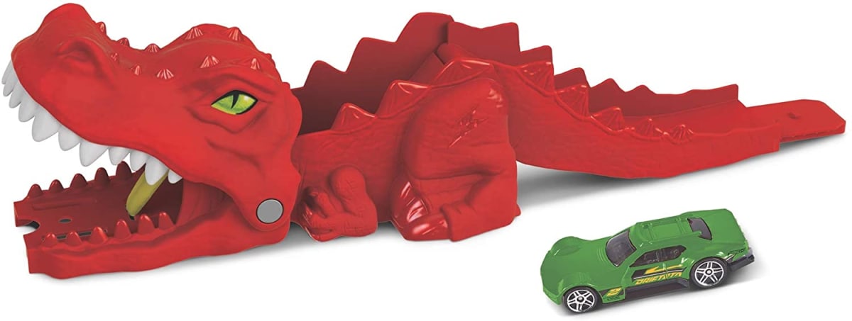 hot wheels dino launcher