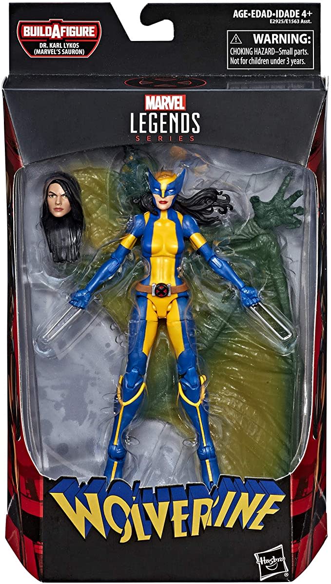 Build A Figure "DR Karl Lykos" Marvel Legends Toy Box