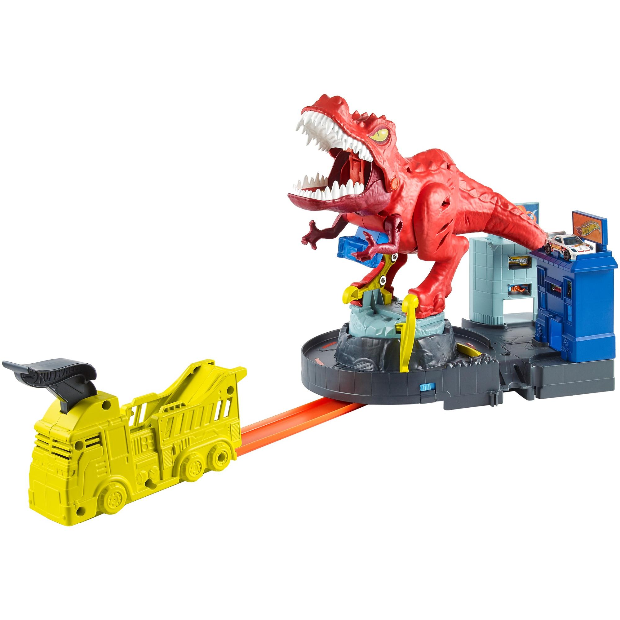 pista de carreras hot wheels autolavado ataque del lagarto