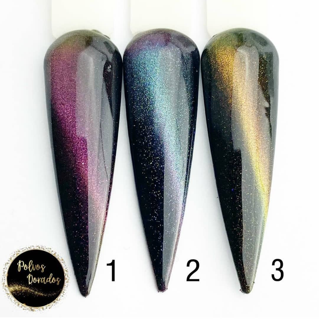 Gel Galaxy Ojo de Gato Dans | Polvos Dorados