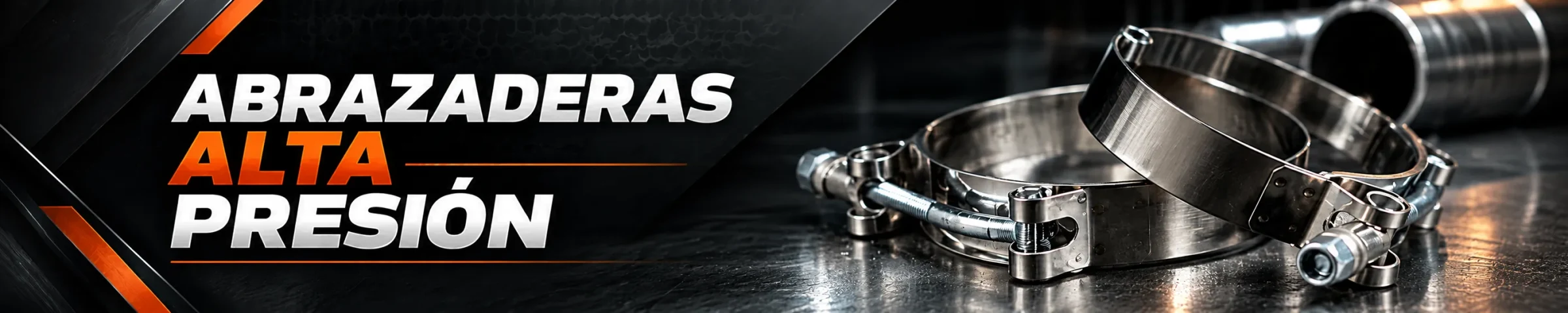 ABRAZADERA ALTA PRESION INOX 304