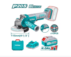 COTIZAR ESMERIL ANGULAR 4 1/2 PULG INALAMBRICO 20V 1B 4AH + 1C+ MALETA MARCA TOTAL