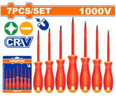 JUEGO DESTORNILLADO AISLADOS 1000V 7 PIEZAS WADFOW