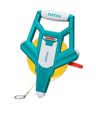 CINTA METRICA DE FIBRA DE VIDRIO 100 METROS M/ERGONOMICO TOTAL