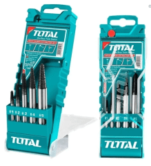 JUEGO DE EXTRACTORES DE TORNILLO 5 PIEZAS TOTAL