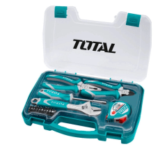 JUEGO DE HERRAMIENTAS 25 PIEZAS CAJA TOTAL