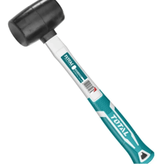 MAZO DE GOMA 8 OZ COLOR NEGRO TOTAL