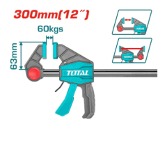 PRENSA SARGENTO DE BARRA 12PULG TOTAL