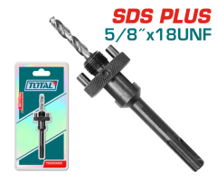 ADAPTADOR PARA BROCA COPA CIRCULAR 1.1/4 HEX BROCA 5/8 PULG - 18 TOTAL