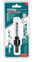 ADAPTADOR PARA BROCA COPA CIRCULAR 3/8 HEX ADAP 14 A 30MM TOTAL