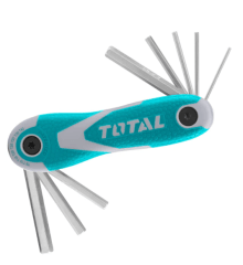 SET LLAVES ALLEN PORTATIL 2-8MM 8PZAS INDUSTRIAL TOTAL