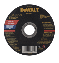 DISCO CORTE 4.1/2 X 1.0MM DEWALT